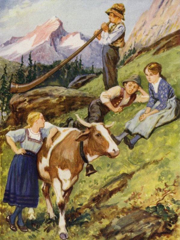Um verão suíço de after Gordon Frederick Browne