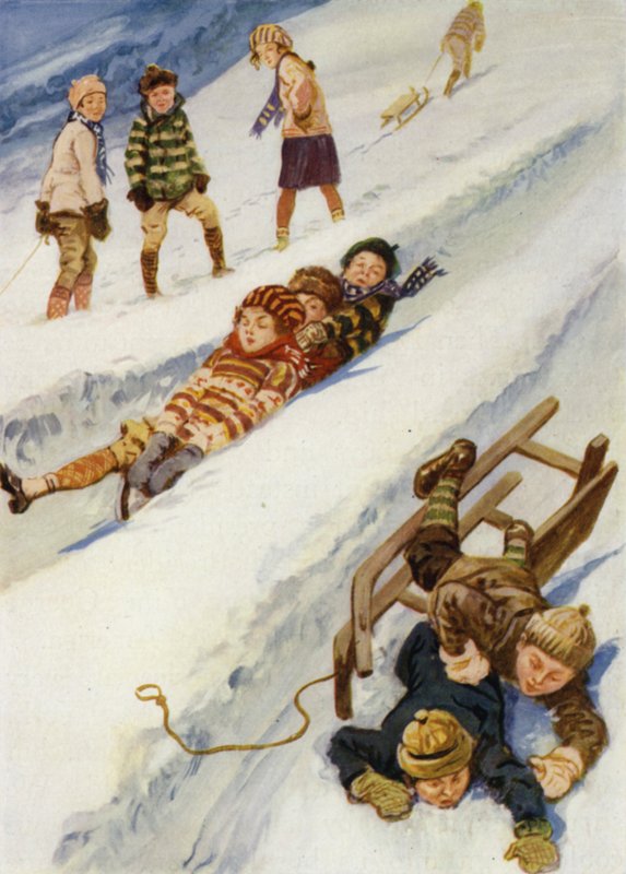Diversão no Canadá de after Gordon Frederick Browne