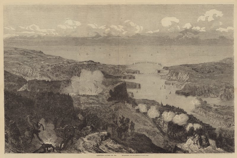 Sebastopol, ataque ao Malakhoff, 18 de junho de Gustave after Dore