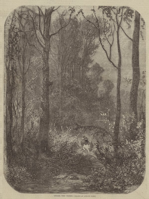 Embaixo das árvores de Gustave after Dore