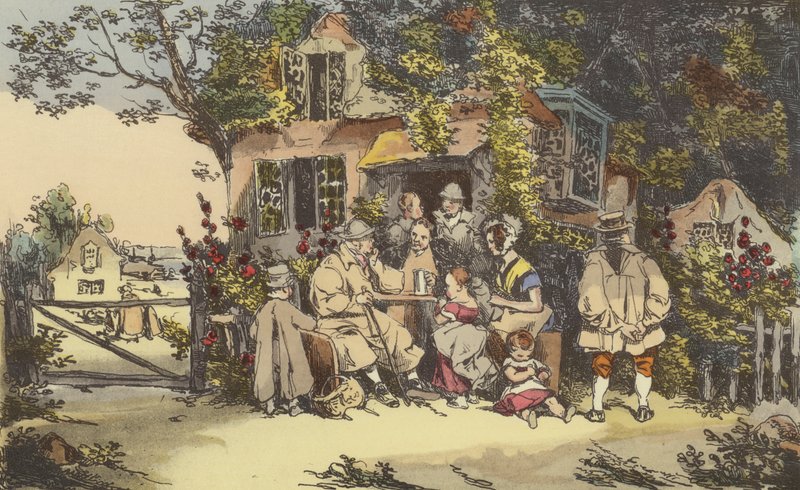 Casa dos agricultores de after Henri Bonaventure Monnier