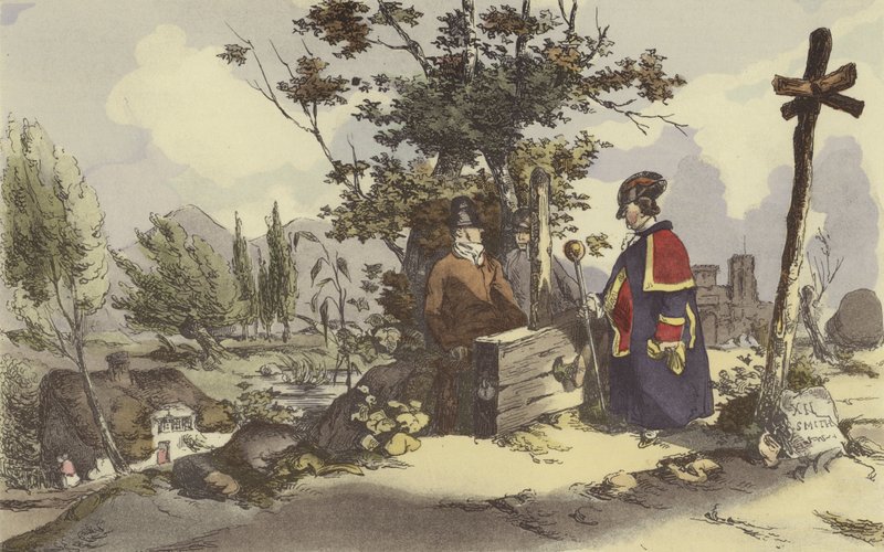 Um pelourinho de after Henri Bonaventure Monnier