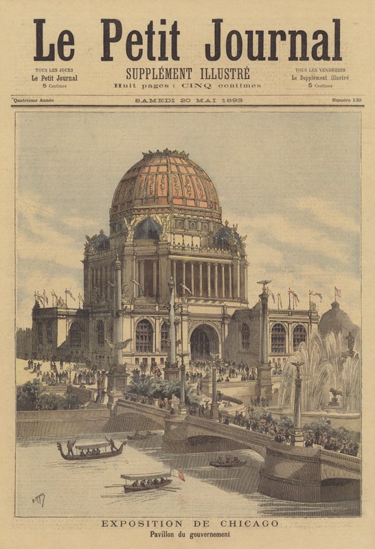 Feira Mundial de Chicago de 1893 de after Henri Meyer