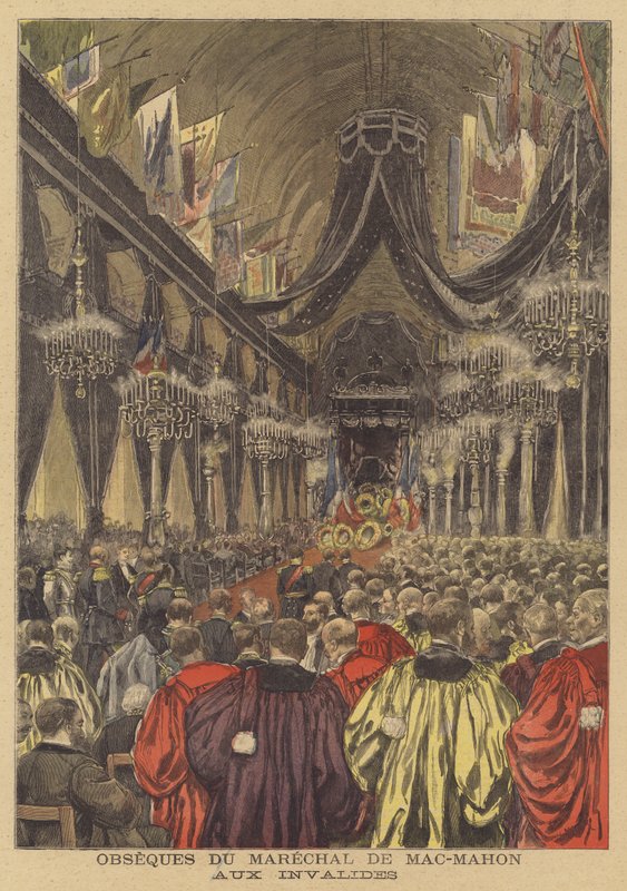 Funeral do Marechal MacMahon de after Henri Meyer
