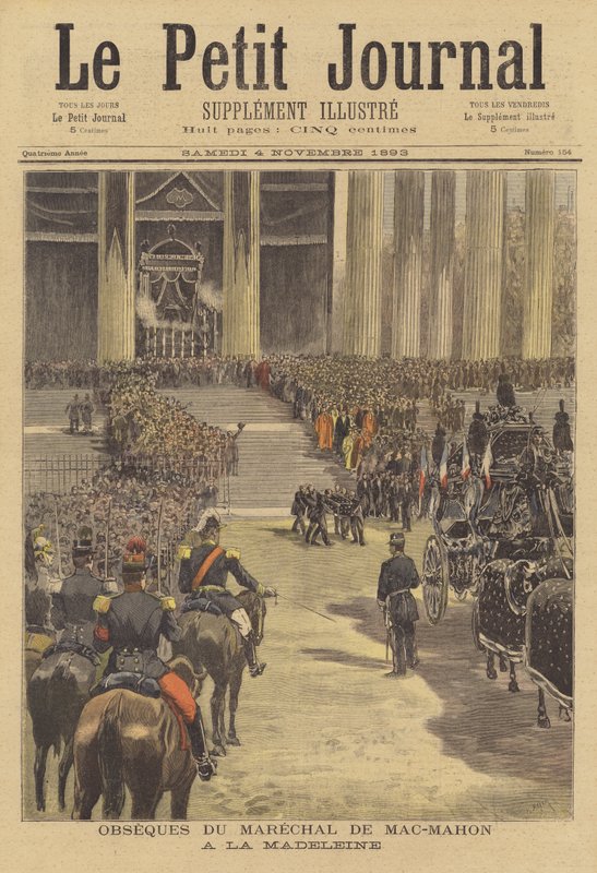 Funeral do Marechal MacMahon de after Henri Meyer