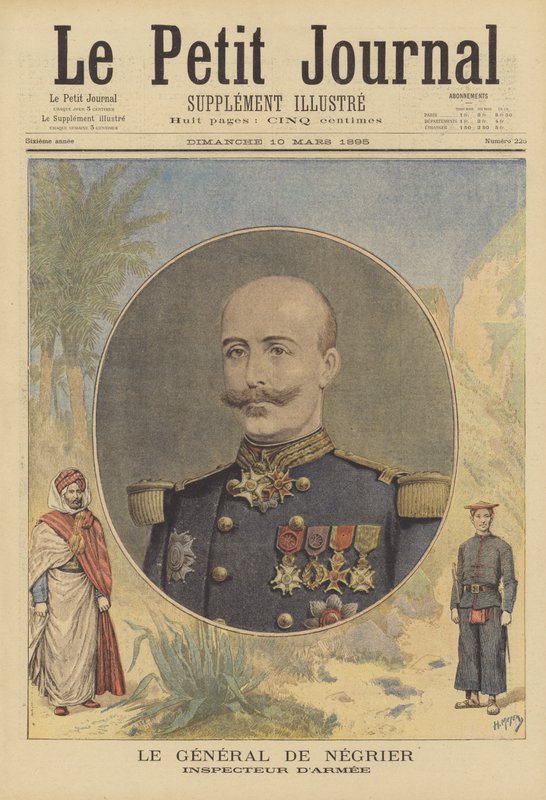 General de Negrier, inspetor do exército francês de after Henri Meyer