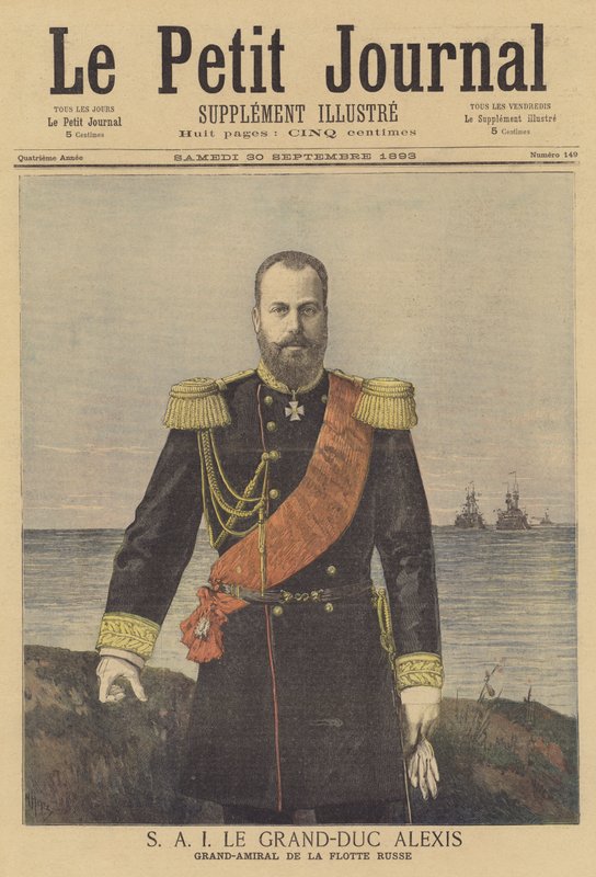 Grão-duque Alexei, Grande Almirante da Frota Russa de after Henri Meyer