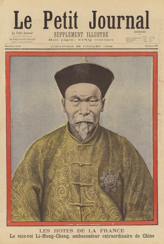 Convidados da França: Li Hongzhang, Embaixador Extraordinário da China de after Henri Meyer
