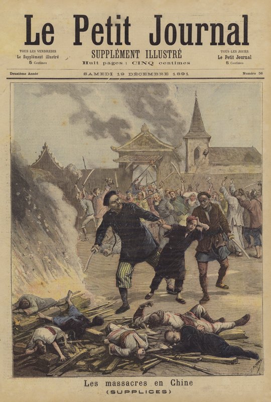 Massacres na China de after Henri Meyer