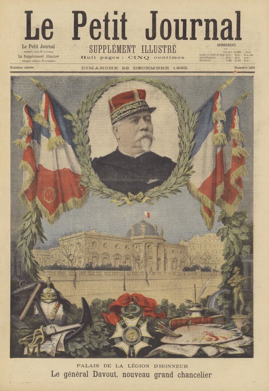 Palácio da Legião de Honra e General Davout, o novo Grande Chanceler da Ordem de after Henri Meyer