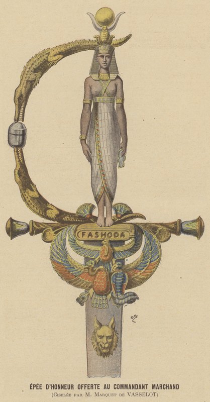 Espada de honra concedida ao major Jean-Baptiste Marchand de after Henri Meyer