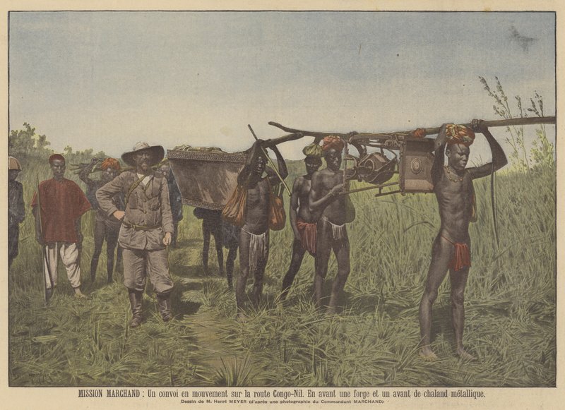 A Missão Marchand de after Henri Meyer