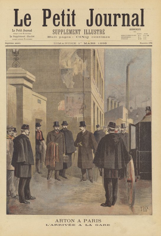 O criminoso Emile Arton retornou a Paris de after Henri Meyer