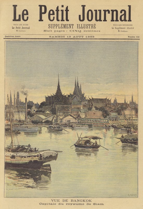 Vista de Banguecoque de after Henri Meyer