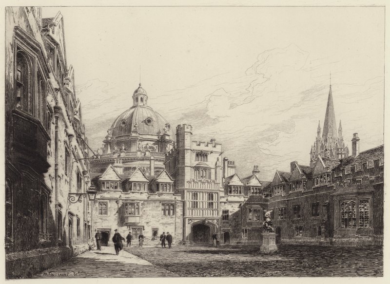 Faculdade Brasenose de after Henri Toussaint