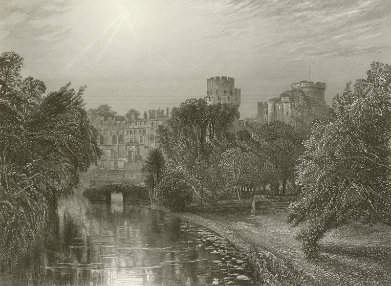 Castelo de Warwick, antes do fogo de Henry after Warren