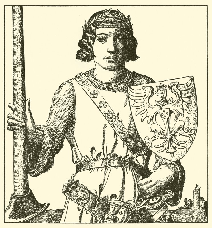 Sir Percival de Gales de after Howard Pyle