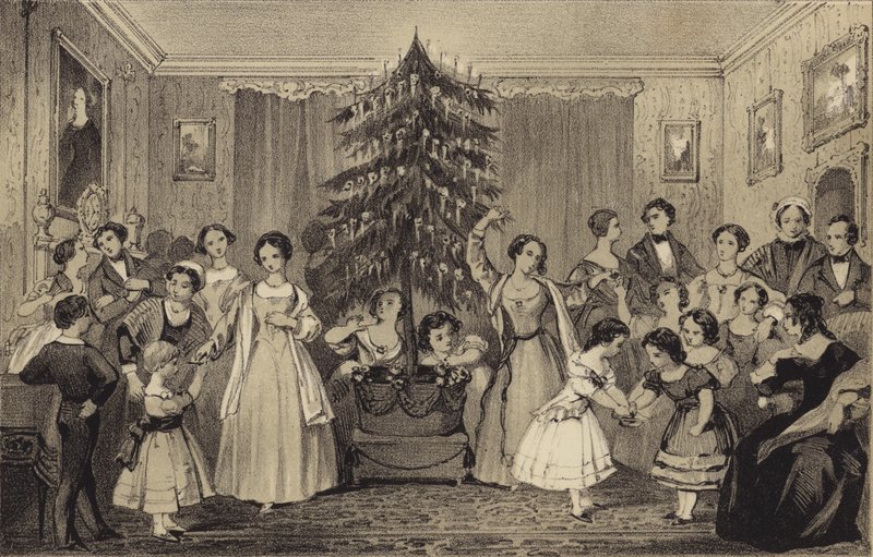 A árvore de natal de James Stephanoff