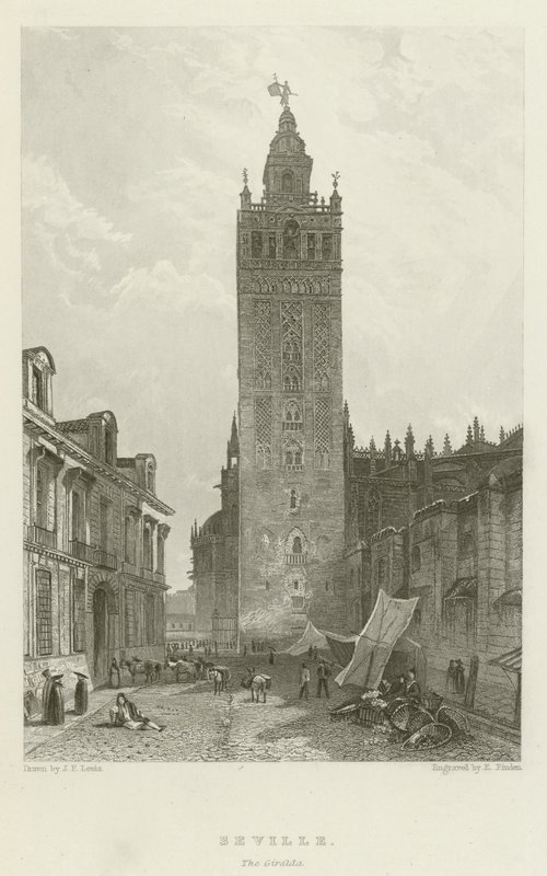 Sevilha, a Giralda de after John Frederick Lewis