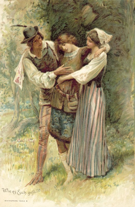 Ilustração para como você gosta d de after John Henry Frederick Bacon