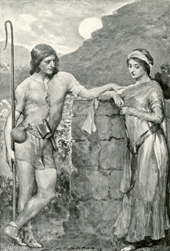 Olaf e Sigrid de after John Henry Frederick Bacon