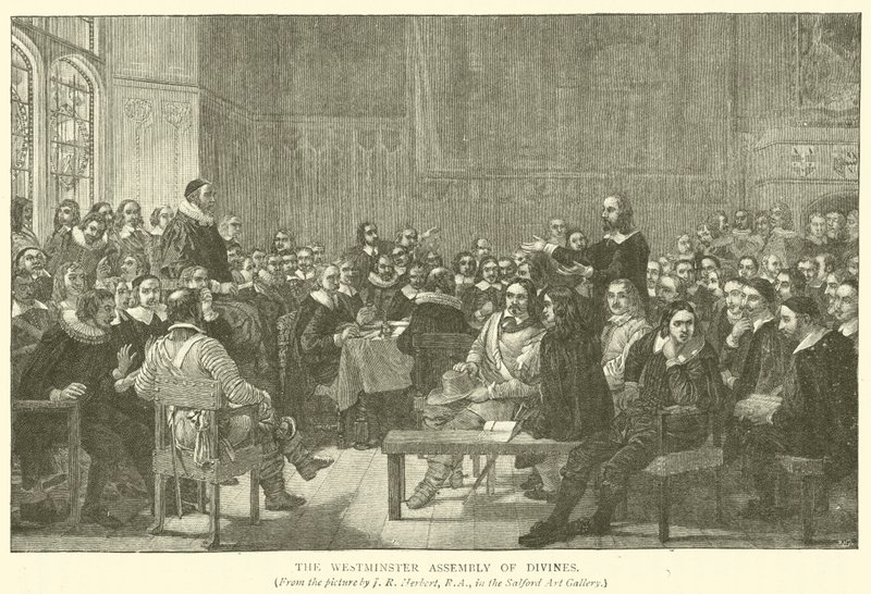 A Assembléia de Westminster de Divines de after John Rogers Herbert