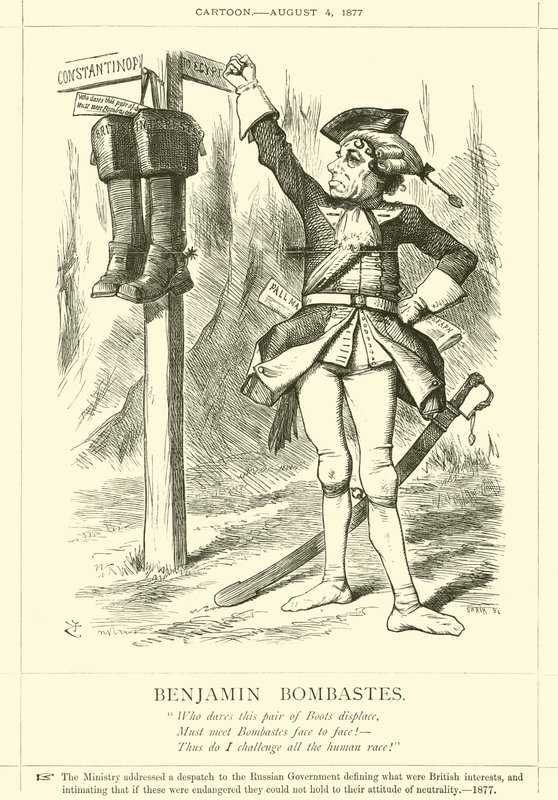 Benjamin Bombastes de after John Tenniel