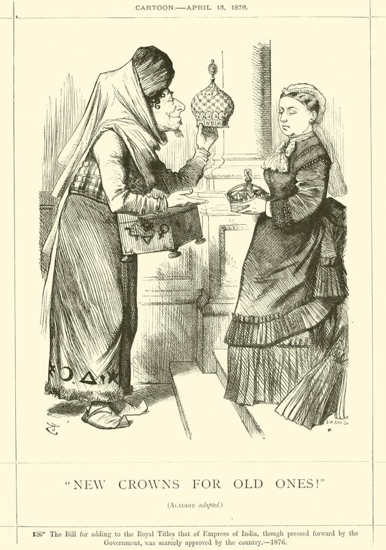 Novas coroas para os velhos! de after John Tenniel