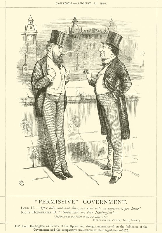 Governo permissivo de after John Tenniel