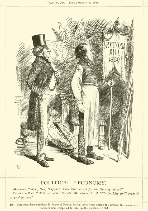 Economia política de after John Tenniel