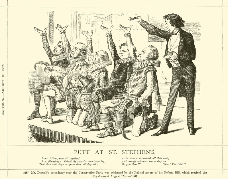 Puff em St Stephens de after John Tenniel