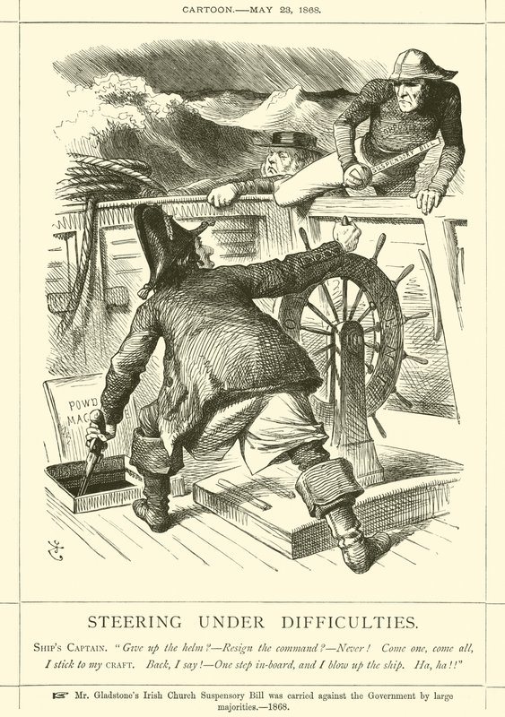 Direção sob Dificuldades de after John Tenniel