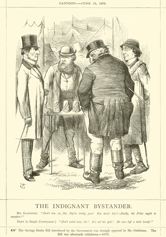 O espectador indignado de after John Tenniel