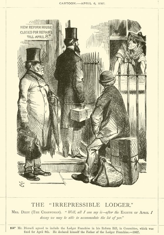 O inquilino irreprimível de after John Tenniel