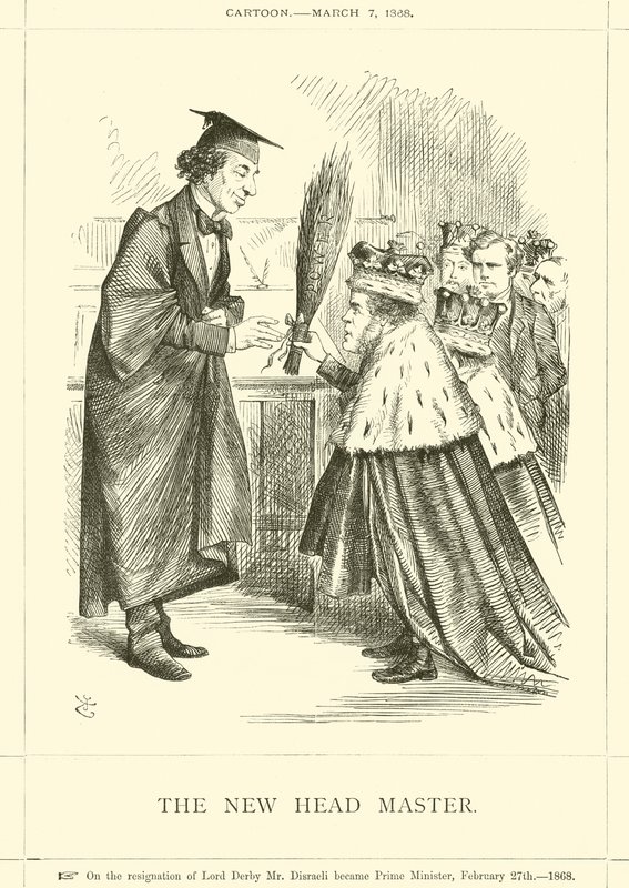O novo chefe de mestre de after John Tenniel