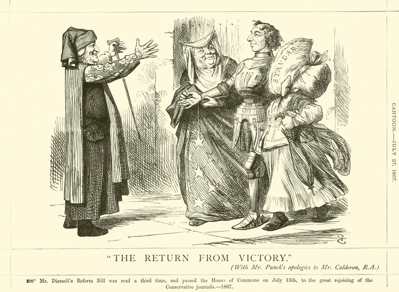 O retorno da vitória de after John Tenniel