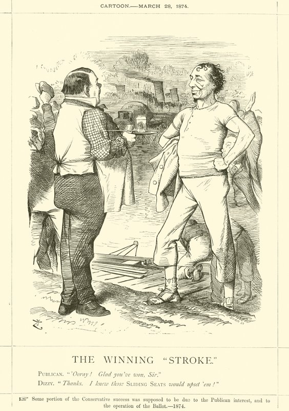 O Golpe Vencedor de after John Tenniel