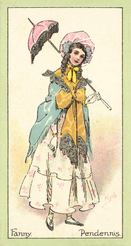 Fanny, Pendennis (cromolitho) de after Joseph Clayton Clarke