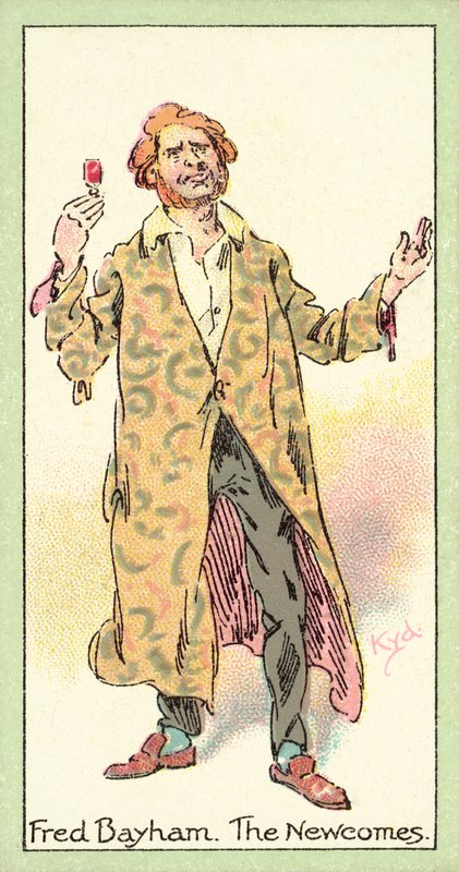 Fred Bayham, The Newcomes (cromolito) de after Joseph Clayton Clarke