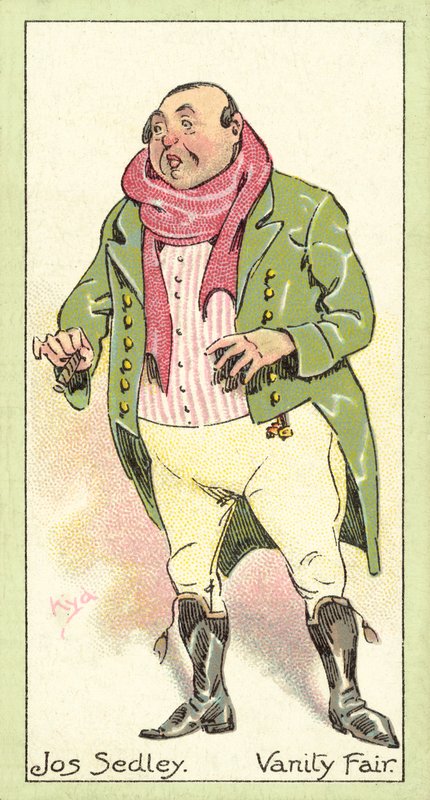 Jos Sedley, Vanity Fair (cromolito) de after Joseph Clayton Clarke