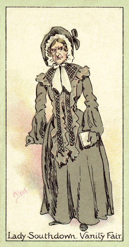 Lady Southdown, Vanity Fair (cromolito) de after Joseph Clayton Clarke