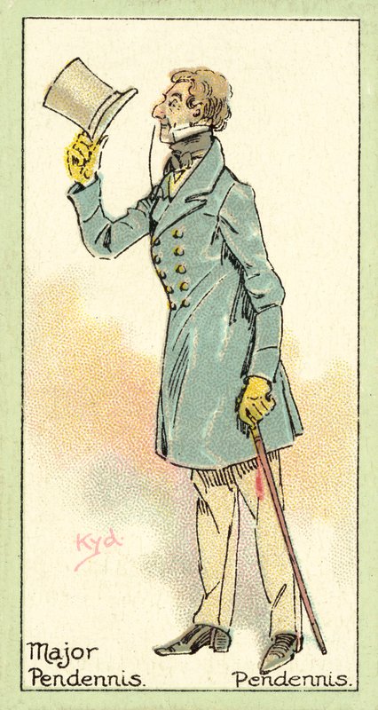 Major Pendennis, Pendennis (cromolitho) de after Joseph Clayton Clarke