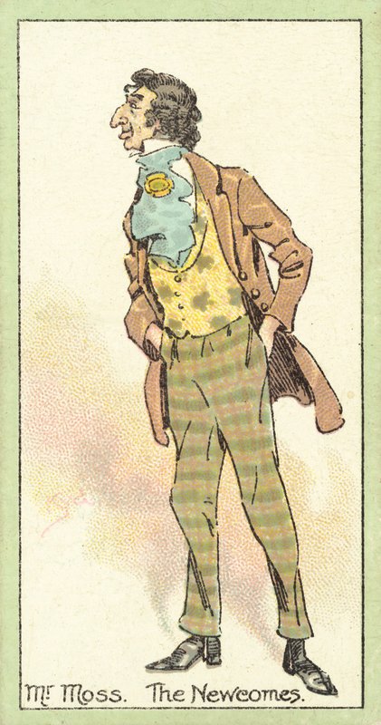 Sr. Moss, The Newcomes (chromolitho) de after Joseph Clayton Clarke