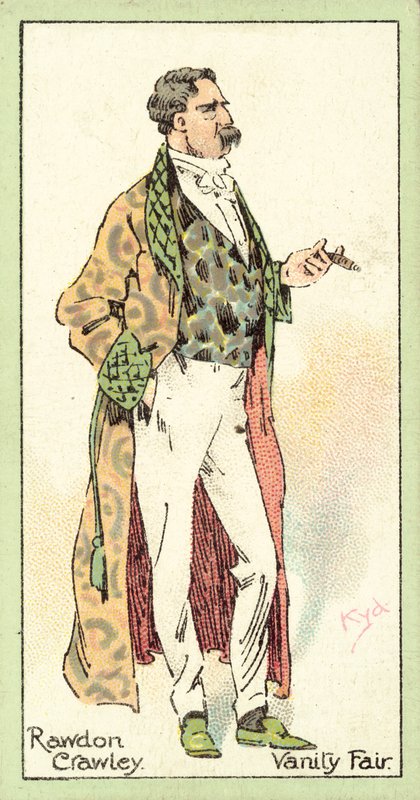 Rawdon Crawley, Vanity Fair (cromolito) de after Joseph Clayton Clarke