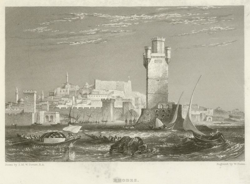 Rodes de after Joseph Mallord William Turner