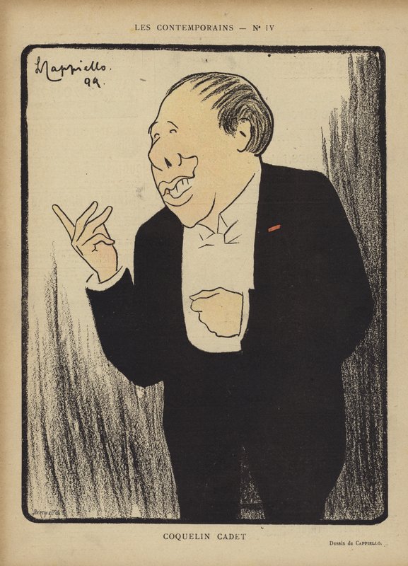 Cocktail de cadete, ilustração para Le Rire de after Leonetto Cappiello