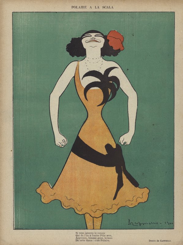 Ilustração para o riso de after Leonetto Cappiello