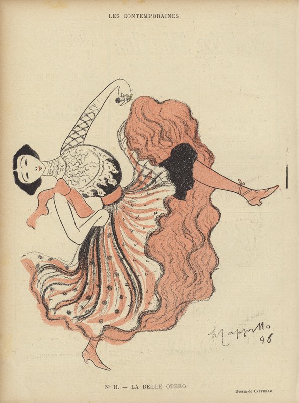 Ilustração para o riso de after Leonetto Cappiello