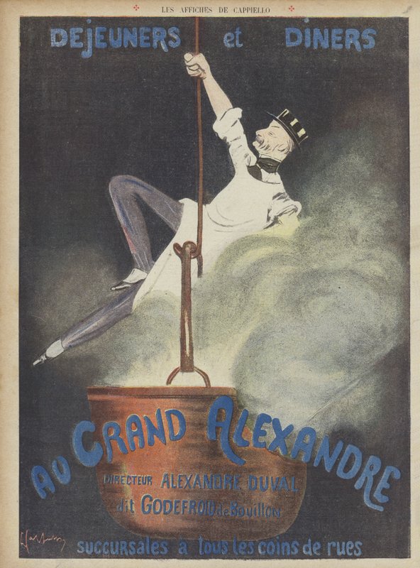 Os cartazes de Cappiello. Ilustração para Le Rire de after Leonetto Cappiello