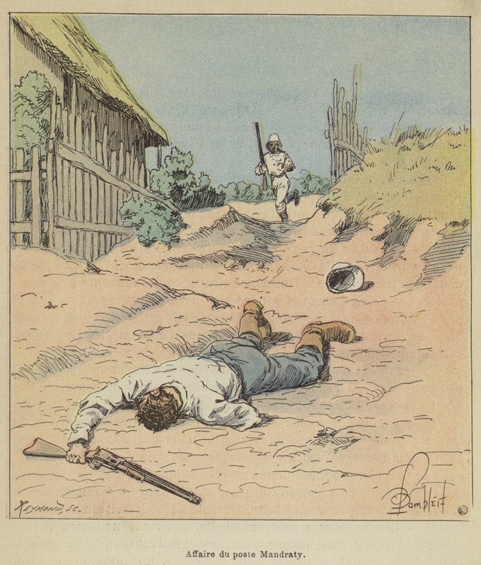 Caso da postagem de Mandraty de after Louis Charles Bombled
